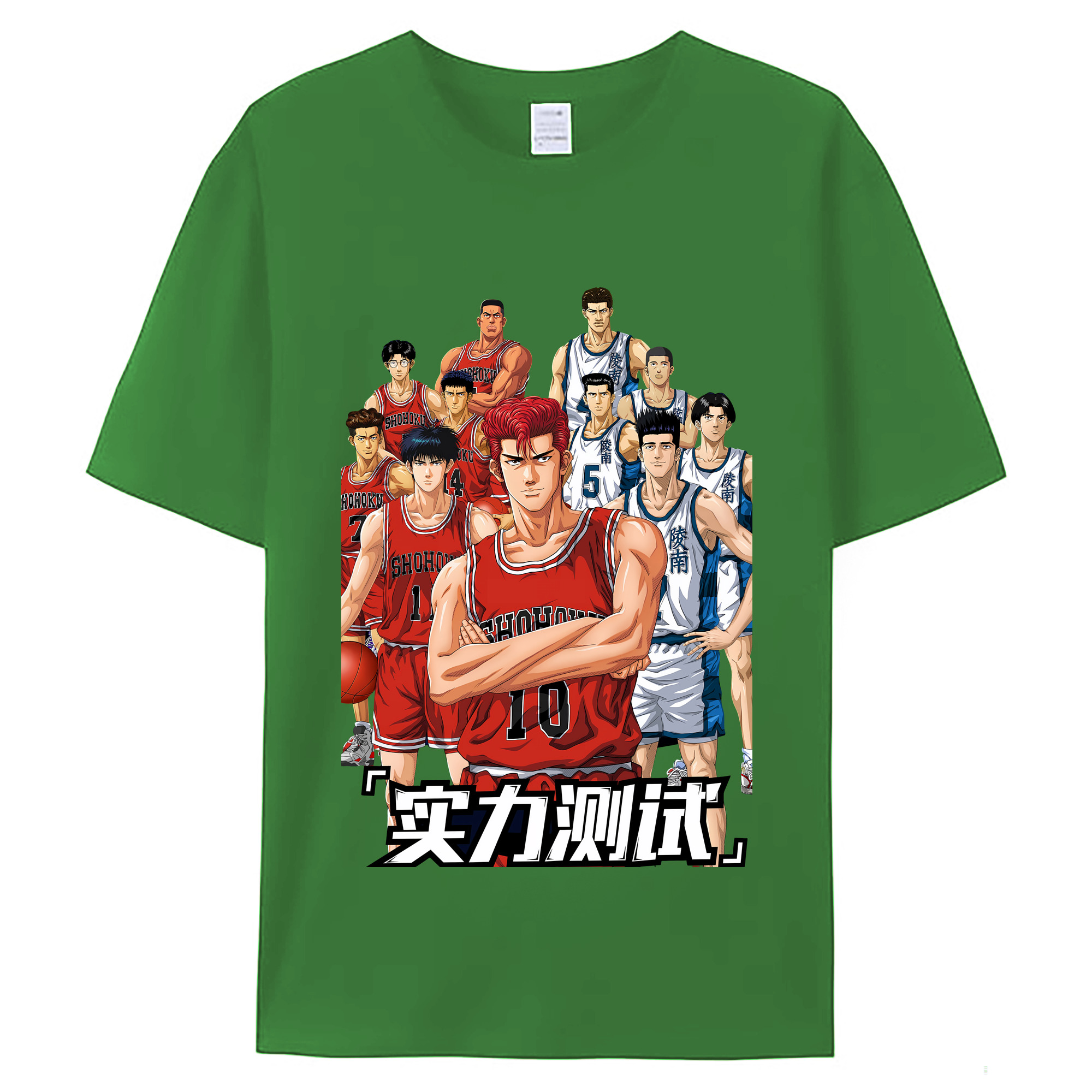 （画像用） SLAM DUNK／スラムダンク レディースカジュアルプリントTシャツ（綿100％）